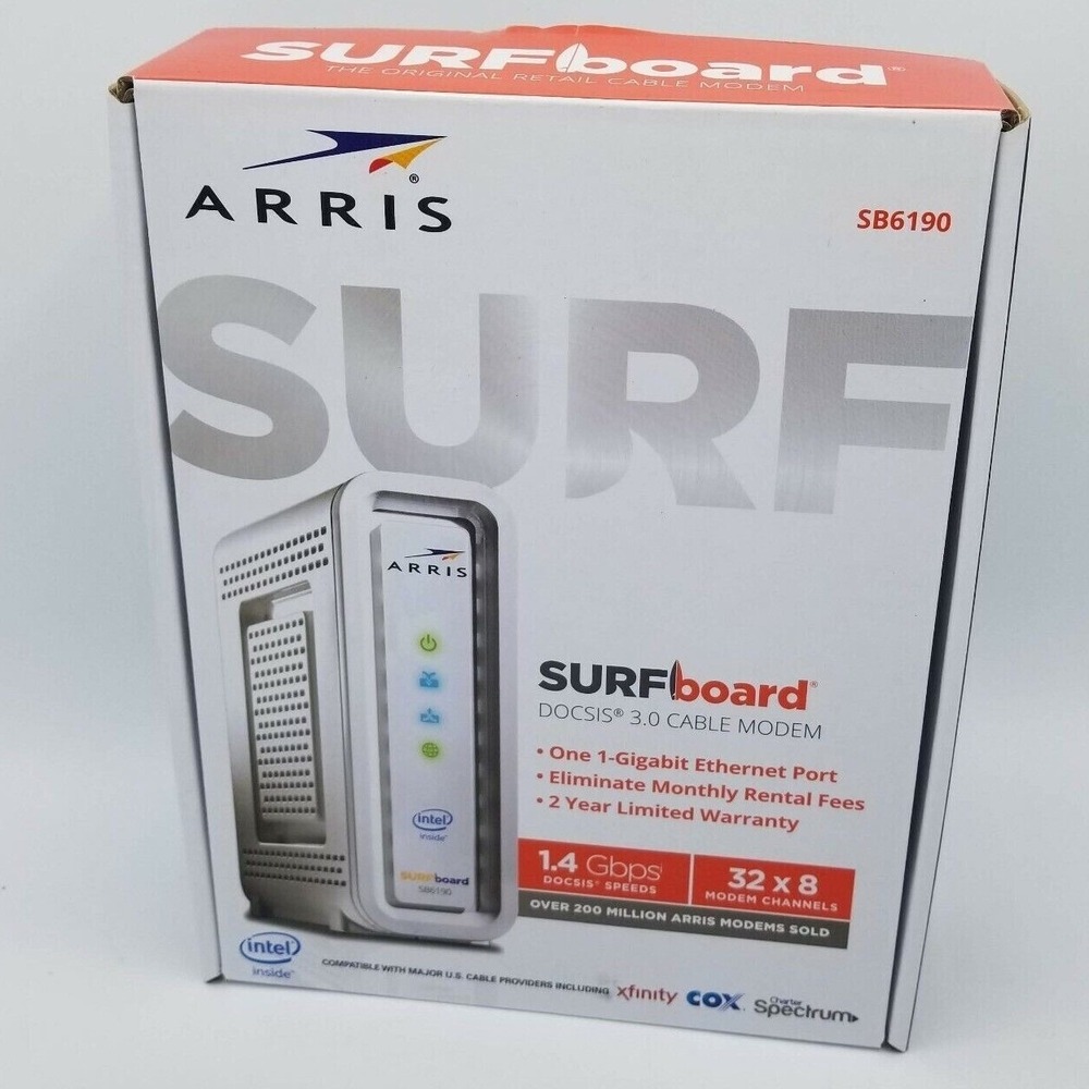ARRIS SURFboard DOCSIS 3.0 Cable Modem - SB6190O